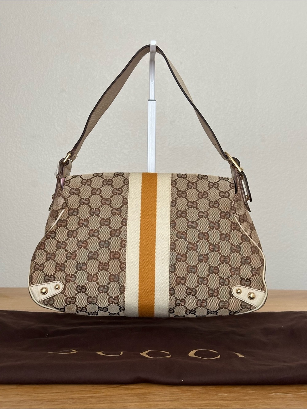 Gucci Horsebit Shoulder Bag with dustbag and COA - Picture 3 of 16